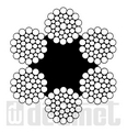 6x36WS-FC (konštrukcia prameňa 1+7+7/7+14) 6x36WS-FC (konštrukcia prameňa 1+7+7/7+14)